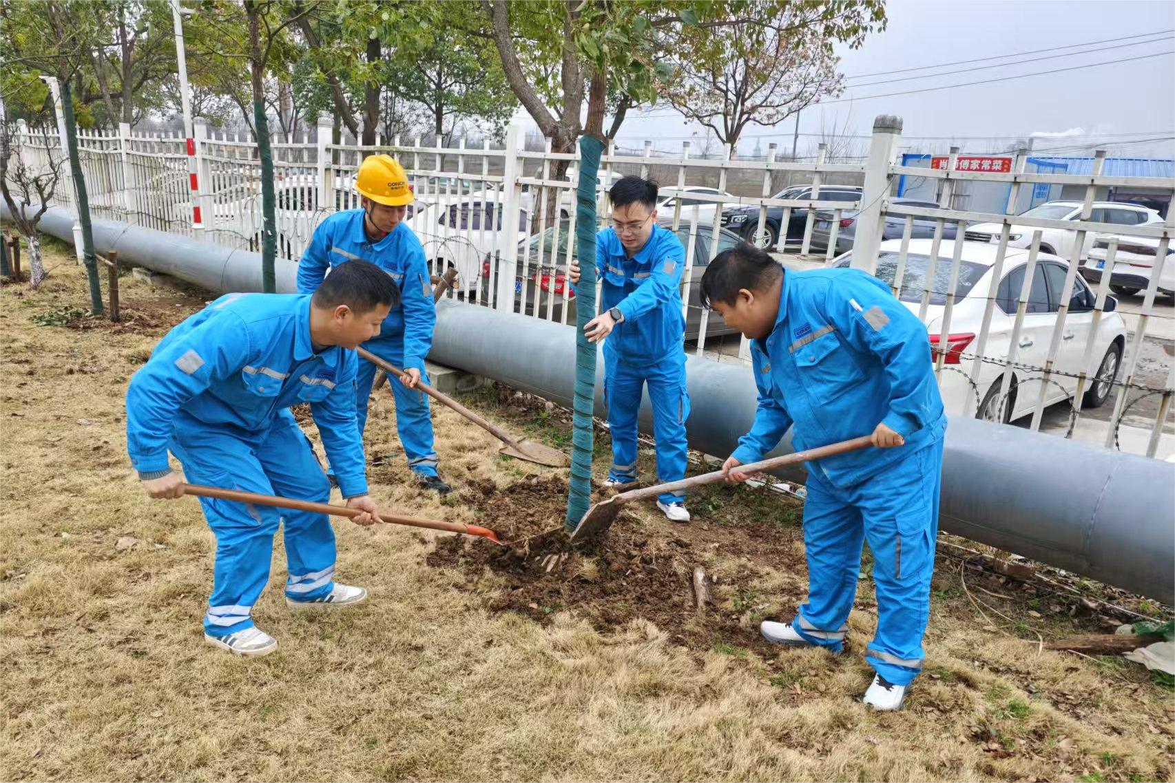 植此青綠 共生美好——全椒環(huán)保開展綠化美化植樹活動